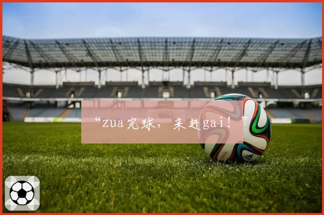 “zua完球，来赶gai！”